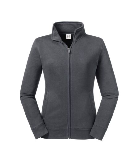 Veste De Survêtement Authentic Femme Gris Foncé Uni Russell
