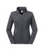 Veste De Survêtement Authentic Femme Gris Foncé Uni Russell-1