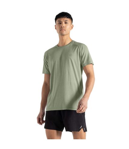 Dare 2B Mens Accelerate Marl T-Shirt (Oil Green) - UTRG8716