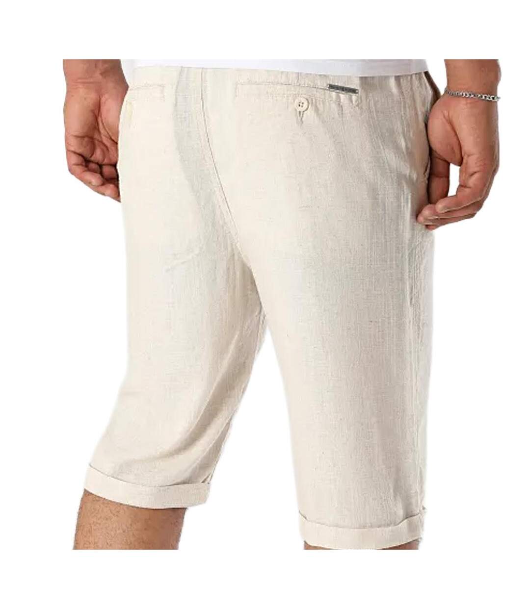 Short beige homme paname brothers bali-2