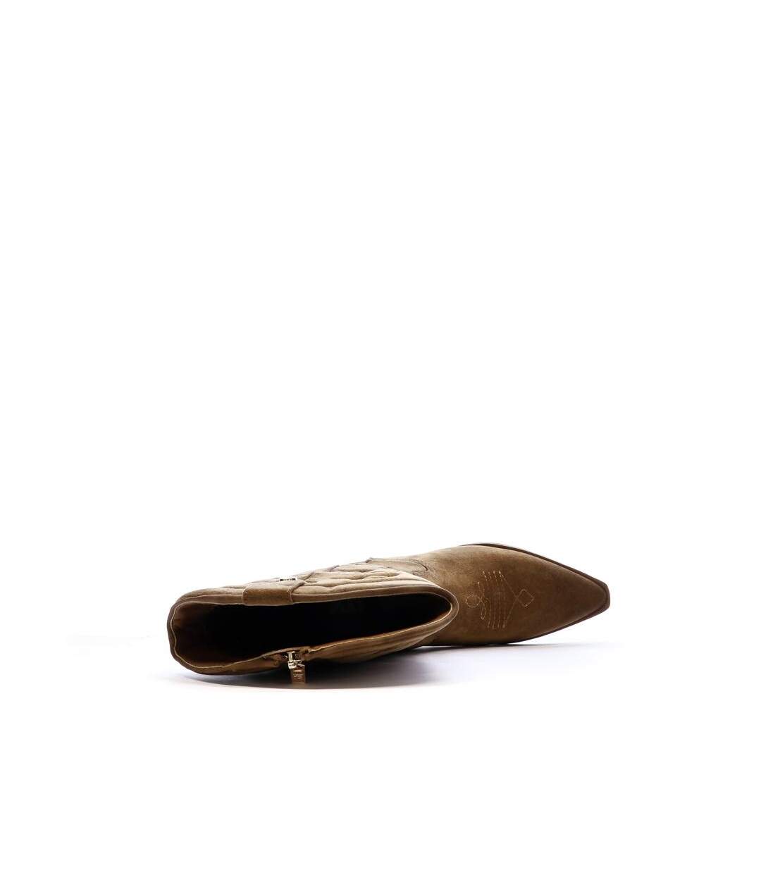 Santiags hautes camel femme xti 144308-4