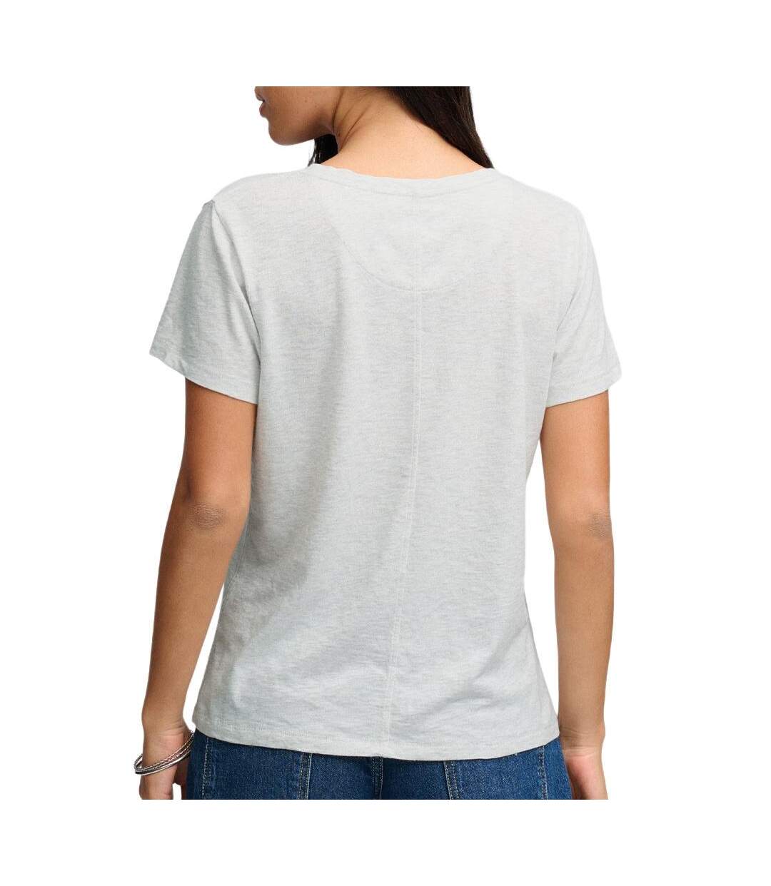 T-Shirt gris femme superdry studioss-2