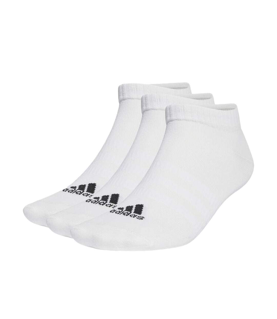 Lot de 3 Paires Blanches Chaussettes Adidas Spw Low - 37/39-1