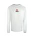 T-shirt Manches Longues Motif/style Logo New D Adulte Blanc Diesel-1