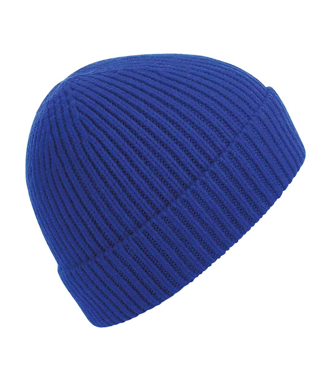 Beechfield Engineered Knit Ribbed Beanie (Bright Royal) - UTPC3939-1