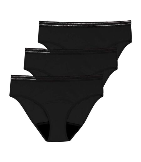 Lot de 3 Culottes pour les règles femme Athena