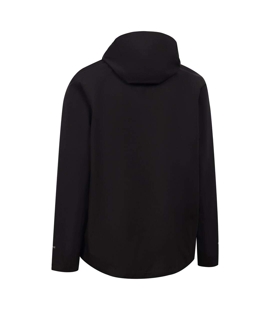 Veste Imperméable Unie À Capuche Ajustable Langais Homme Noir Trespass-3