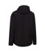 Veste Imperméable Unie À Capuche Ajustable Langais Homme Noir Trespass-3