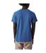 Mens Lettering Organic Cotton Regular T-shirt Retro Blue G-Star-2