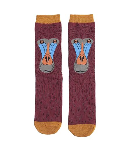 1 Pack Mens Novelty Animal Pattern Bamboo Socks