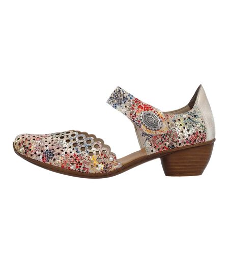 Sandales à Talon Cuir Rieker