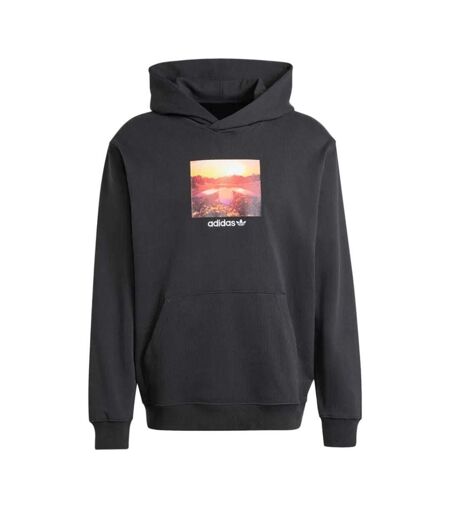 Sweat gris homme adidas graphic hoodie - l