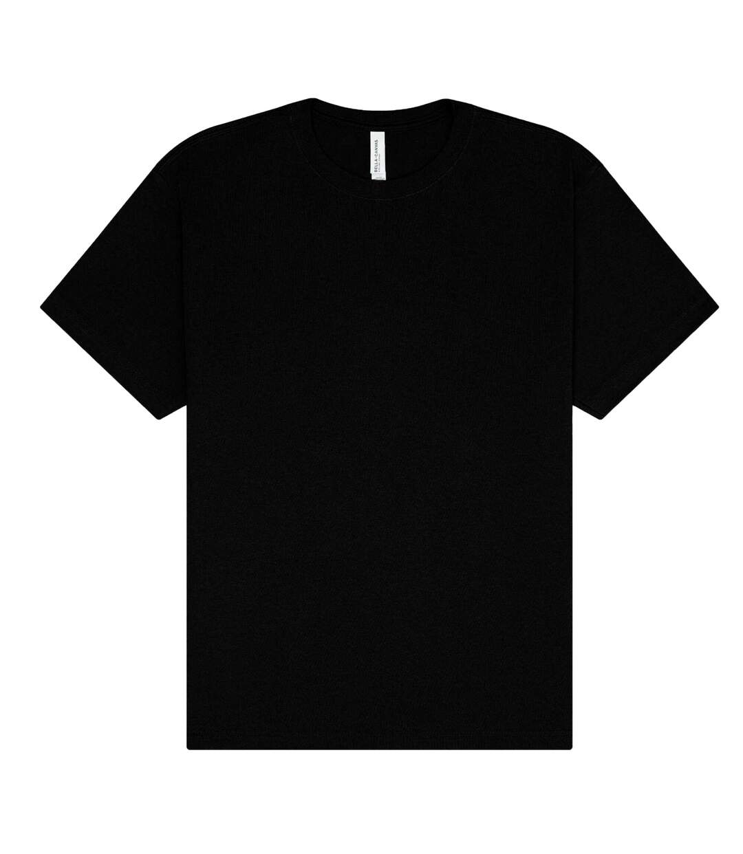 Unisex Adult Heavy Short-sleeved T-shirt Black Bella + Canvas-1