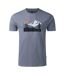 Mens Movement Iii Mountain Scene T-shirt Mercury Dare 2B-2
