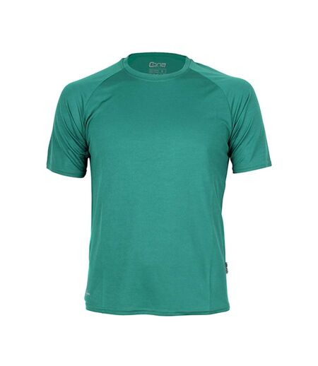 T-shirt Rainbow Tech Adulte Vert Bouteille Cona Sports