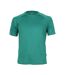 T-shirt Rainbow Tech Adulte Vert Bouteille Cona Sports-1