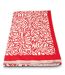 écharpe Douce Femme à  Motifs - Rouge Chic et élégante pour l'Automne-Hiver-3