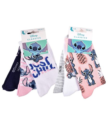 Chaussettes Pack Femme LILO ET STITCH Pack de 6 Paires 2687