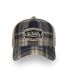 Casquette baseball avec filet adulte en flannelle à carreaux Car Vondutch-2