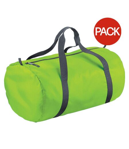 Lot De 2  Packaway Sac De Voyage 32 Litres Taille Unique Rouge BagBase