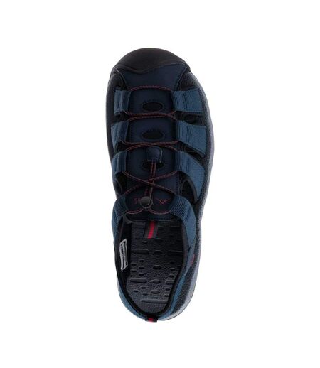 Mens Keniser Sandals Navy Black Dark Red Elbrus