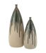 Vase Déco en Céramique Peinture 73cm Vert-2
