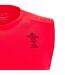 Haut De Rugby Sans Manches Motif/style Wales Ru Homme Rouge Macron-3
