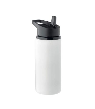Spot Single Wall 500ml Water Bottle One Size White MidOcean