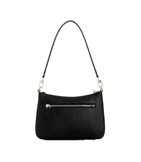 Sac à main noir femme guess eco jazlynn