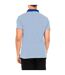 Men's short-sleeved polo shirt with lapel collar M1110016A