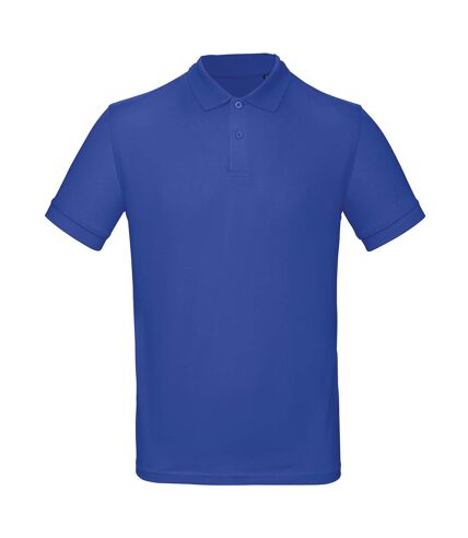 Collection mens inspire polo shirt cobalt blue B&C