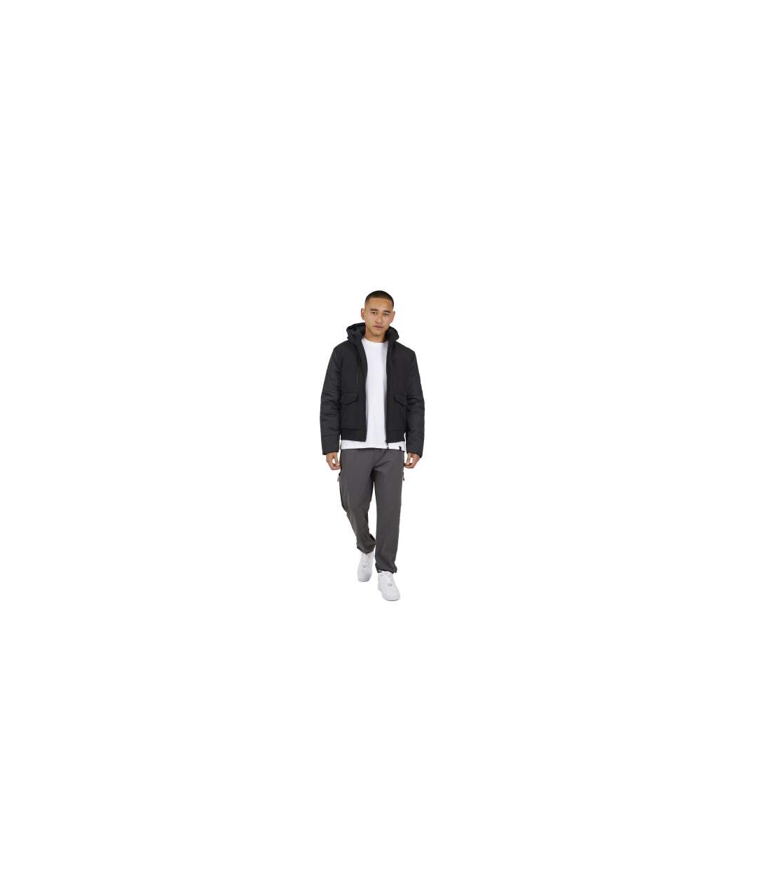 Doudoune Softshell Homme Noir Brave Soul-1