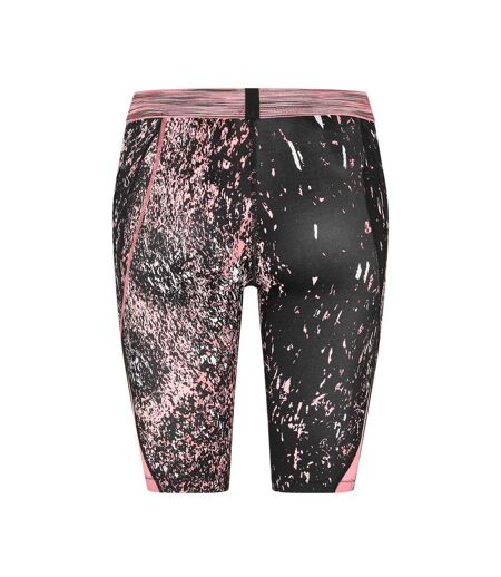 Womens/ladies Dnamic Compression Shorts Multicoloured Skins