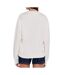 Sweat blanc femme tommy hilfiger contrast - l-2