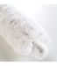 Boudin Bas de Porte Imitation Fourrure Alaska 80cm Naturel-2