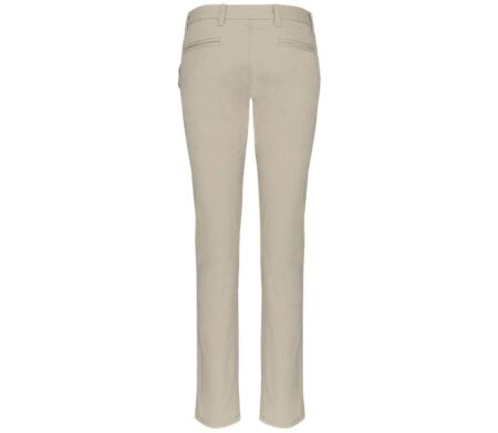 Pantalon chino - Femme - PAT741 - beige