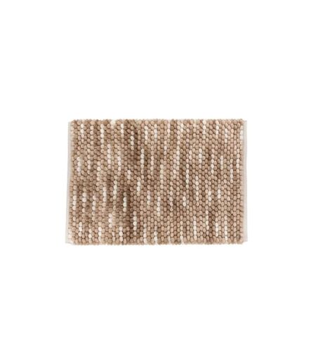 Tapis de Bain en Coton Dégradé 50x75cm Beige