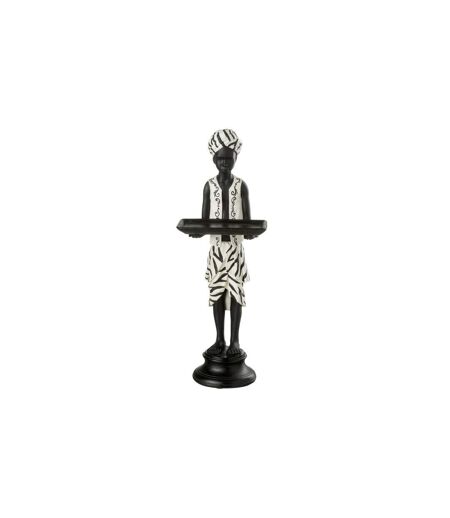Statuette Déco Garçon Debout 47cm Noir