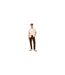 Chemise Manches Courtes Motif/style À Rayures Homme Orange Tommy Hilfiger-1