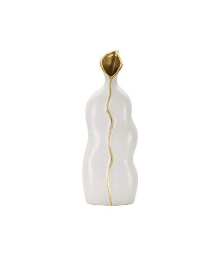 Vase Design en Céramique Uma 50cm Blanc
