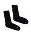 Lot De 2  Chaussettes Adulte Noir Blanc Velociti-4