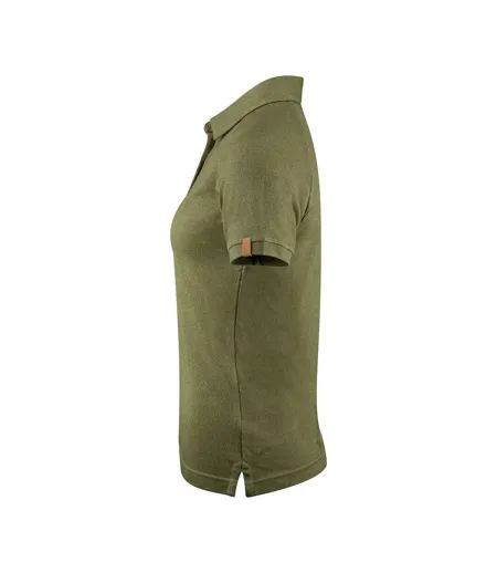 Polo Brookings Femme Vert Kaki Foncé Harvest