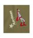 T-shirt Motif/style Logo Aard-man Adulte Vert Kaki Aardman-3