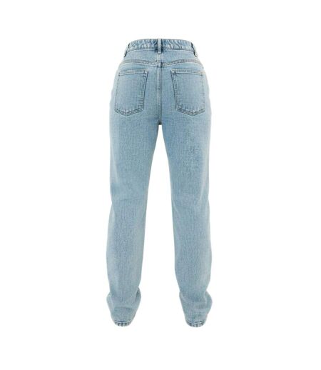 Womens/ladies Light Wash 5 Pockets Jeans Mid Wash I Saw It First