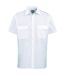 Premier Mens Short Sleeve Pilot Plain Work Shirt (Light Blue) - UTRW1086