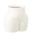 Vase Déco Corps Femme 32cm Blanc-1