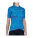 Maillot De Cyclisme Garda Femme Vert Sarcelle Bicycle Line-3