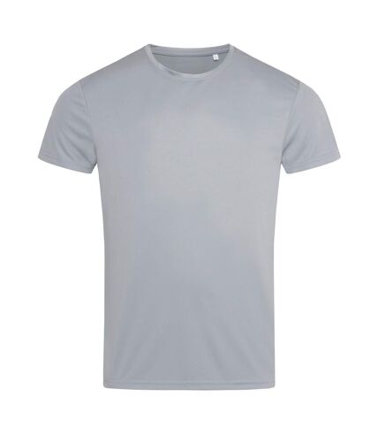 Stedman Mens Active Sports Tee (Silver Gray)