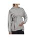 Sweat à capuche gris femme adidas maternité-1