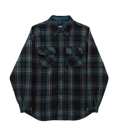 Chemise Motif/style À Carreaux Brickell Homme Vert Jaune Noir Vans